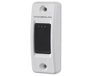 CHAMBERLAIN Illuminated Wired Push Button - 75REV with Large Illuminated Screen for Easy use in The Dark - Weather-Resistant, Works on Any Garage Door Opener - Compatible with AC & DC Openers, Ehite