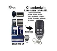 Chamberlain Liftmaster Garage-door Remote Control Motorlift 1a5639-7 D-66793 94335e 4335e 4330e 4333e 4332e Replacement 433 Mhz(94335e Etc) (ls)