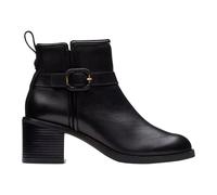 Chamberly Trim Ankle Boots - female - Clarks - Heeled Boots - Black - 4 1/2 UK - Shoes 4 1/2 UK