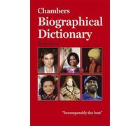 Chambers Biographical Dictionary Paperback