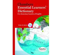 Chambers Essential Learners' Dictionary by Chambers (Ed.) (21-Aug-2009) Paperback