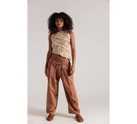 Chambers Laidback Pull-On Pants at Free People in Canyon Sunset, Size: Small - female