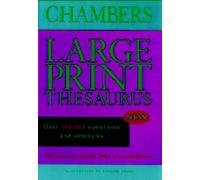 Chambers Large Print Thesaurus