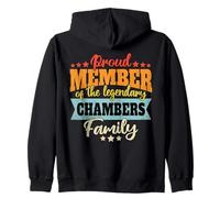 Chambers Last Name Chambers Family Chambers Zip Hoodie