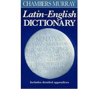 Chambers Murray Latin-English Dictionary by Chambers (27-Jan-1993) Paperback
