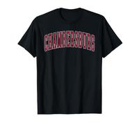 Chambersburg Pennsylvania Souvenir College Style Red Text Value Graphic T-Shirt