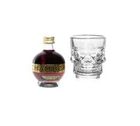 Chambord Black Raspberry Liqueur 50ml with Shot Glass | Miniature Alcohol | All Occasion Gift