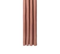 Chambray Shower Curtain Brown Clay