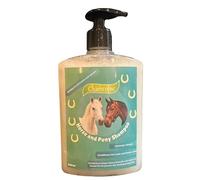 Chamcotec Horse and Pony Shampoo, Natural Biocide and Neem Oil Formula, Odour Control, Flea and Fly Deterrent, 500ml (1)