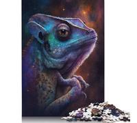 Chameleon 500 Piece Jigsaw Puzzles for Adults | | Family Fun Jigsaws Puzzles for Adults Gifts Intellectual Games 500pcs (52x38cm)