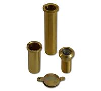 CHAMELEON Adaptable 160° Degree Door Viewer - Polished Brass (35mm - 85mm)