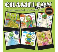 Chameleon Adventure : Special Outfit: A Fun Coloring Book for Adults and Teens