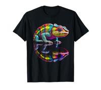 Chameleon Animal Graphic Illustration Chameleon T-Shirt