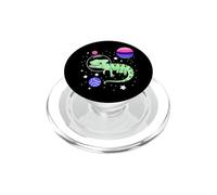 Chameleon Astronaut Omnisexual Pride PopSockets PopGrip for MagSafe