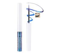 Chameleon Blue Glitter Liquid Eyeliner, Long-lasting Waterproof Multi-Dimensional Shimmering Effect, Sparkling Metallic Satin Eye Liner Pencil for Party & Stage Cosplay