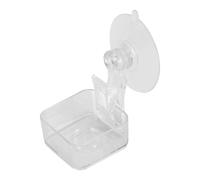 Chameleon Bowl - Reptile Waterer Tray, Gecko Feeding Station, Small Animal Drinker, Habitat Scenery Decor | Reliable Suction Cup Attachment For Lizard Spider Tree Frog Chameleon Cage Supply