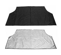 Chameleon Car Windscreen Cover Snow, Frost, Sun & UV Protection Large Windscreen Cover Front Window Shade Winter & Summer Anti-Frost, Heat Insulation, UV Blocking Reflective Easy Install Durable