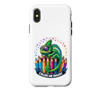 Chameleon Color Me Smart Back to School 2026 Case for iPhone X/XS