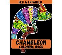 Chameleon Coloring Book (New & Expanded): A Chameleon Coloring Book For Adults