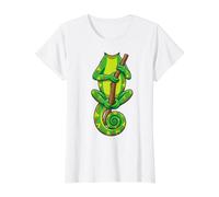 Chameleon Costume Halloween Cosplay Design Value Graphic T-Shirt, Women, White, M