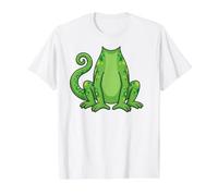 Chameleon Costume Halloween Reptile Wildlife Design Value Graphic T-Shirt, Men, White, M