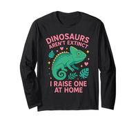 Chameleon Dinosaurs aren't Extinct I Raise One at Home Long Sleeve T-Shirt