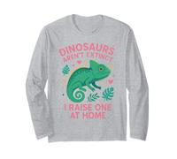 Chameleon Dinosaurs aren't Extinct I Raise One at Home Long Sleeve T-Shirt