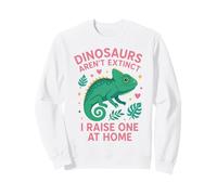 Chameleon Dinosaurs Aren't Extinct I Raise One At Home Sweatshirt