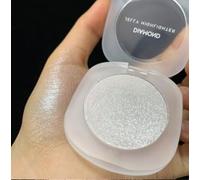 Chameleon Duochrome Eyeshadow Palette with Brush - Cream to Powder Iridescent Shimmer Glitter Shades, Long Lasting Blendable Color Shift Eye Shadow, Sparkling Highlighter Makeup (Moonlit Shards)