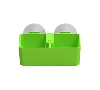 Chameleon Feeding Bowl - Reptile Feeding Bowl, Chameleon Feeding Accessory | Detachable Suction Cup, Suction Cup Reptile Feeding Dish Reptile Food Bowl, Double Compartment Suction Cup Feeder for Frog