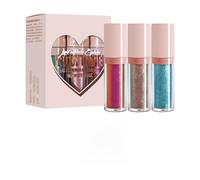 Chameleon Glitter Eyeshadow | 3X Glitter Multichrome Eyeshadows Makeup,Long Lasting Smooth Dry Shimmer Eyeshadows For Body