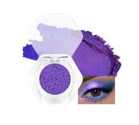 Chameleon Glitter Eyeshadow, Blue/Purple Multichrome Colour Shifting Metallic Eyeshadow, Intense Shine and Long Hold, Fine Texture, Highly Pigmented Holographic Glitter Eyeshadow Make-Up, 06