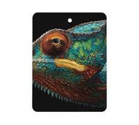 Chameleon Head Car Air Freshener Hanging Fragrance Tablet Interior Home Decor