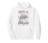 Chameleon Home Is Where My Dinosaur Is Pullover Hoodie