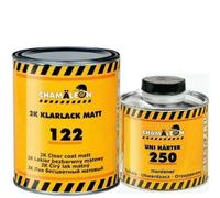 Chameleon HS Clear Varnish Matt 2:1 2K Scratch Resistant Acrylic Paint 1L Hardener Fast 0.5L VOC