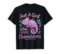 Chameleon Just A Girl Who Loves Chameleons T-Shirt