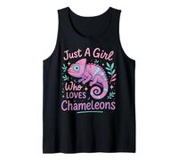 Chameleon Just A Girl Who Loves Chameleons Tank Top
