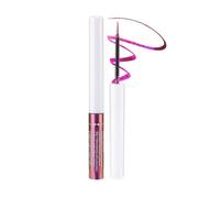 Chameleon Liquid Glitter Eyeliner, Waterproof Smudge-Proof Long Lasting Makeup for Bold Winged Eye Looks, Metallic Glitter Eyeliner Liquid Liner Multi-Reflective Sparkle Finish，Red
