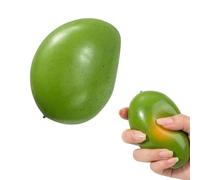 Chameleon Mango Crunch - Chameleon Mango Crunch Stress Ball Mangoo Squishy, Cute Temperature Reactive Green to Yellow Sensory Fidget Squeeze Toy for Adults (1PC)