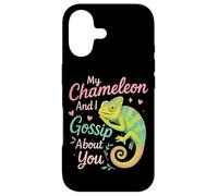 Chameleon My Chameleon And I Gossip About You Case for iPhone 17