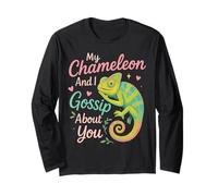 Chameleon My Chameleon and I Gossip About You Long Sleeve T-Shirt