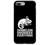 Chameleon Oversees Everything Funny Listening Lizard Case for iPhone 7 Plus/8 Plus
