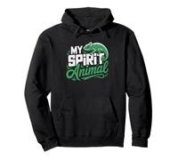 Chameleon Owner Introvert Kindred Spirit Reptile Lover Pullover Hoodie
