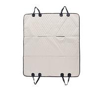 Chameleon Pet Dog Car Rear Cream Seat Cover Hammock Waterproof Universal Fit Seat Protector Anti-Mark Layer Protect Car Seats from Fur, Scratches, Rips