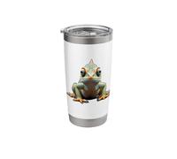 Chameleon Realistic Reptiles Adaptability Exotic pet Nature Stainless Steel Insulated Tumbler