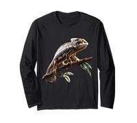 Chameleon Reptiles Iguana Lizard Lover Wild Cute Chameleons Long Sleeve T-Shirt