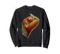 Chameleon Reptiles Iguana Lizard Lover Wild Cute Chameleons Sweatshirt