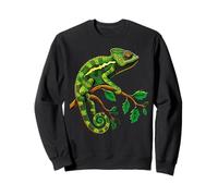 Chameleon Reptiles Iguana Lizard Lover Wild Cute Chameleons Sweatshirt