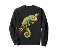 Chameleon Reptiles Iguana Lizard Lover Wild Cute Chameleons Sweatshirt