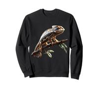 Chameleon Reptiles Iguana Lizard Lover Wild Cute Chameleons Sweatshirt